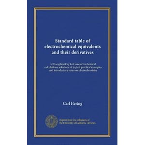 Electrochemical Table