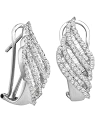 Diamond Earring 1.35ctw diamond fashion earrings 14KT White Gold