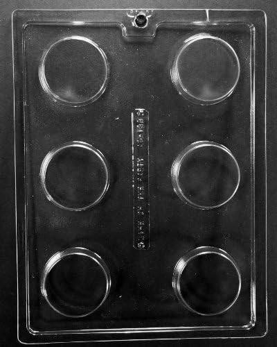 Plain Cookie Chocolate candy mold by Life of the party Model: AO138 (Home & Kitchen)
