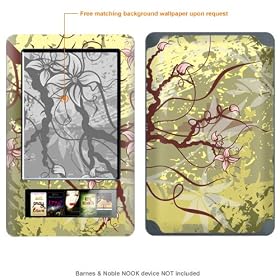 Protective Decal Skin skins Sticker for Barnes & Noble Nook E-Book Reader Nook-13
