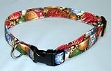 51ZNFa5O7OL. SL160  Christmas Ornaments Designer Custom Handmade Dog Collar   Medium