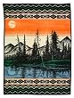 Canyon Sunset - 60" x 80" - Throw Blanket