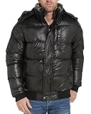 26keter - Doudoune noire Ã capuche homme tendance et fashion