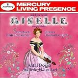 Adam - Giselle  (complete ballet) ~ Offenbach - Gaîté Parisienne ~ Strauss Graduation Ball / Fistoulari, Dorati