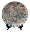 Mandarin ducks (lovebirds) - chinese hand painted porcelain plate