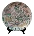 Mandarin ducks (lovebirds) - chinese hand painted porcelain plate