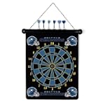 SEATTLE SEAHAWKS Magnetic DART BOARD SET with 6 Darts (15" wide and 18" long)