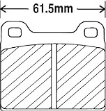 Beck Arnley  082-0407  Premium Brake Pads