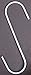 GALVANIZED WIRE EXTENSION S HOOKS - 6