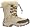 Cream/Brown Suede