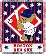 Boston Red Sox 36"x48" Woven Baby Throw Blanket - Baseball Sports Merchandise