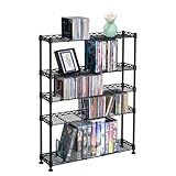 Atlantic Maxsteel 3010 275 CD/152 DVD/BluRay/Games 5-Tier Media Rack