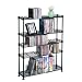 Atlantic Maxsteel 3010 275 CD/152 DVD/BluRay/Games 5-Tier Media Rack (Black)