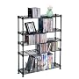 Atlantic Maxsteel 3010 275 CD/152 DVD/BluRay/Games 5-Tier Media Rack (Black)