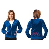 Chicago Cubs Women's Velour Hoody touch  by Alyssa Milano
