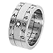 Retroworks Sundial Ring Silver Finish (Size 12, Silver)