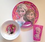 Disney Frozen ~エルサ, Anna & Olaf ~ 3ピースMealtimeセット~ ZAK
