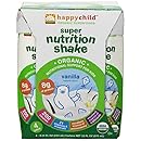 Happy Child Organic Super Nutrition Shake, Vanilla, (4 Count, 8.25 Fl Oz Each)