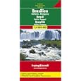 Brazil, Bolivia, Paraguay Road Map by 
