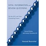 Vital Information and Review Questions for the NCE and State Counseling Exams, New and Revised Edition, with Anxiety Prevention CD book cover