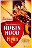 The Adventures of Robin Hood Vintage Errol Flynn Movie Poster