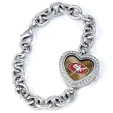 Ladies NFL San Francisco 49ers Heart Watch