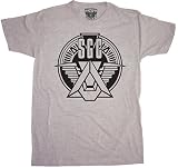 Stargate Crest Science Fiction Gray T-Shirt Tee
