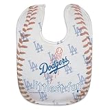 MLB Baseball Full Color Mesh Baby Bibs (Los Angeles Dodgers)