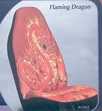 Axius Expression Flaming Dragon Bucket Seat Cover