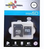 Maxflash - Carte mémoire - Mini SD - 2GO