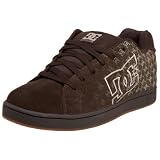 DC Men's Character Skate Shoe,Dark Chocolate/Monogram,8 M