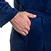 Ross Michaels Mens Plush Shawl Collar Kimono Bathrobe Robe