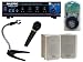 Pyle Super Amplifier/Microphone/Speakers/Accessories Package for Home/Office/Schools/Public -- PT110