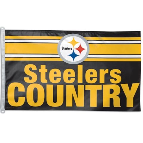 Pittsburgh Steelers 3x5 Sports House Flag