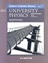 University Physics with Modern Physics: Student Solutions Manual, Volume 1, 11th Edition