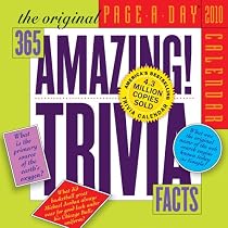 The Original Amazing Trivia Facts Page-A-Day Calendar 2010 (Page-A-Day Calendars)