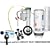 ONE2FLUSH DUAL FLUSH TOILET CONVERSION KIT BONUS PACK Includes Water Saving Fill Valve with BOWL FILL CONTROL, 3 St. Steel Bolts,Tank Bowl Gasket. Convert Existing 3.5/1.6 Gal. Toilets To Efficient Dual Flush Toilets That Exceed Green Plumbing Codes.