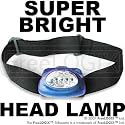 FreeLogix - Ultra Bright 5 LED Headlamp Light (ideal for camping, fishing, DIY, tradesmen)