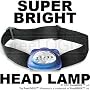 FreeLogix - Ultra Bright 5 LED Headlamp Light (ideal for camping, fishing, DIY, tradesmen)