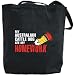 Canvas Tote Bag Black  My Australian Cattle Dog Ate My Homework  Dog