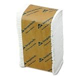 Georgia Pacific : Single-Ply Low Fold Napkins, 9 x 12, White, 250 per Pack -:- Sold as 2 Packs of - 250 - / - Total of 500 Each