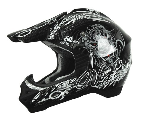 Vega Viper Jungle Graphic Off Road Helmet (Black, X-Small) On Sale