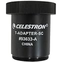 Celestron T-adapter for all Schmidt-Cassegrains. Threads onto Rear Cell.