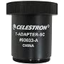 Celestron T-adapter for all Schmidt-Cassegrains. Threads onto Rear Cell.