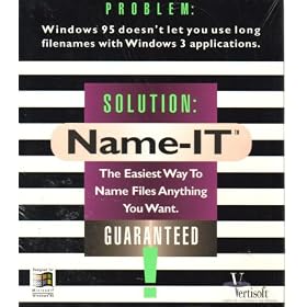 Name-It (For Windows 95) / Remove-It (For Windows 3.1 or later) [3.5" Diskette Double Pack]
