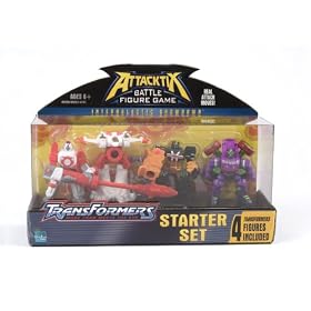Attacktix Intergalactic Showdown Transformers Starter Set [Toy]