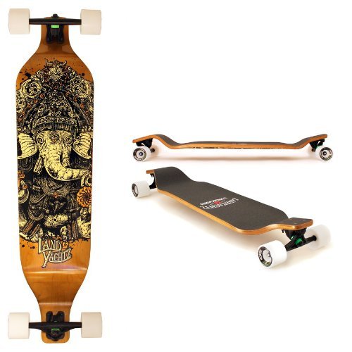 Landyachtz EVO Elephant Downhill Longboard Deck Complete W/ Slide Wheels & Factory Parts 41