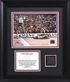 Clint Bowyer - 2008 Dan Lowry 400 at Richmond - Framed 6x8 Photograph with Piece of Tire