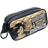 進撃の巨人 メガ・ジップポーチ ブラックVer. リヴァイ