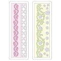 Cuttlebug Diecut Tool Kit - Floral/ Scroll (2x6")